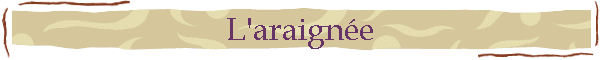 L'araignée