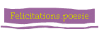 Felicitations.poesie