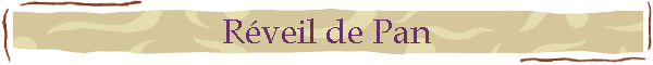 Réveil de Pan